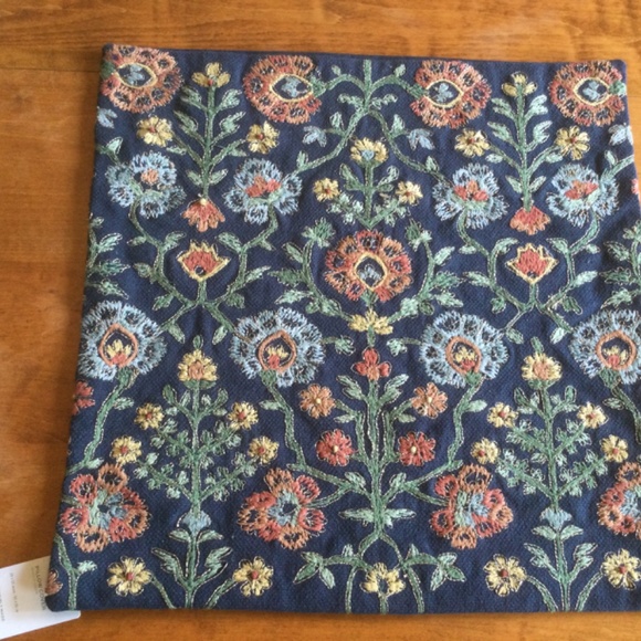 Pottery Barn Jannika Embroidered Pillow - Picture 3 of 7